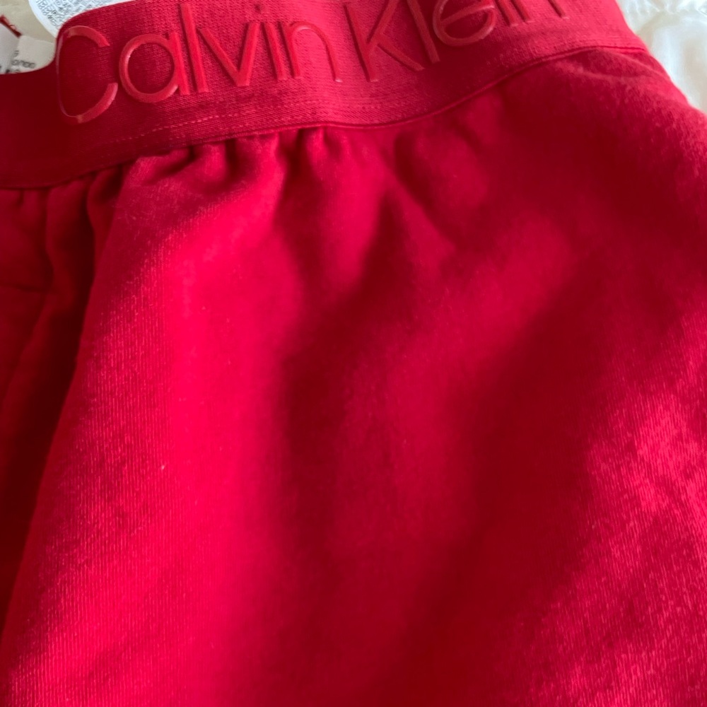 Calvin Klein men’s red casual joggers size L